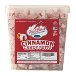 Red Bird® Soft Cinnamon Candy Puffs, Individually Wrapped, 52 oz Tub