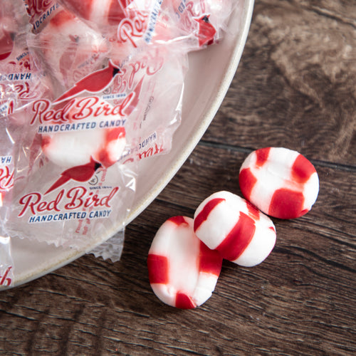 Red Bird® Soft Peppermint Candy Puffs, Individually Wrapped, 46 oz Bag